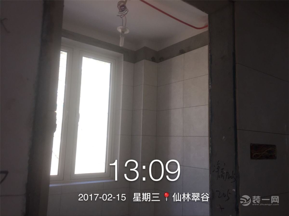 一号家居网在施工地一览-仙林翠谷施工现场照