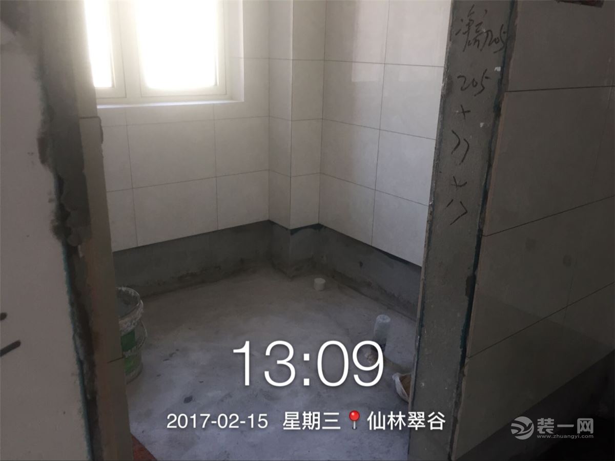 一号家居网在施工地一览-仙林翠谷施工现场照