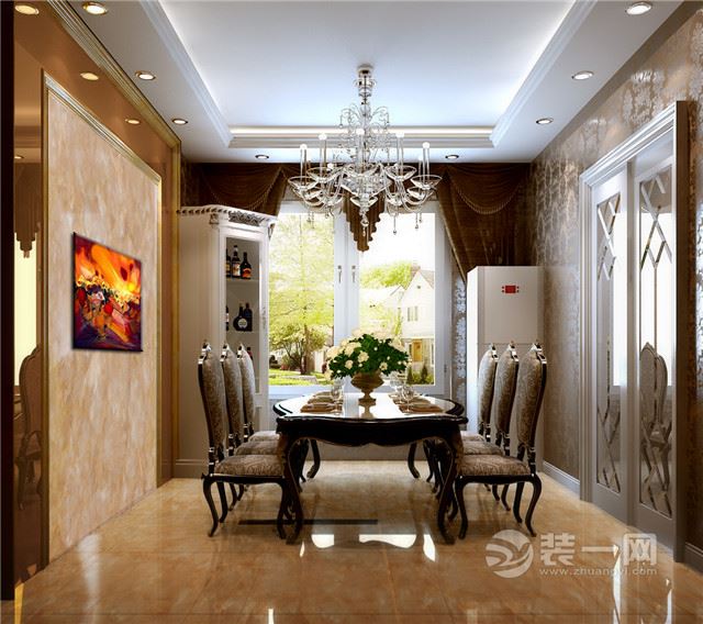 两室两厅的125平米欧式风格给你不一样的家