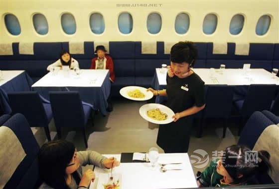 A380飞机的“机舱”餐厅