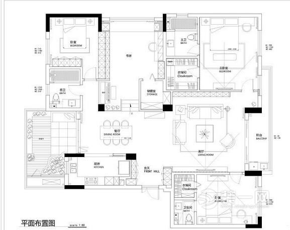 200平米房屋设计图 邯郸装修公司分享台式风格装修图片效果图