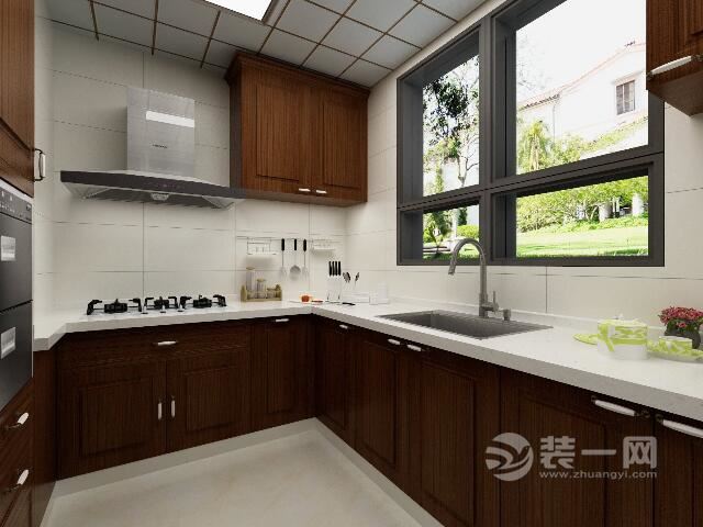 新中式风格厨房装修设计效果图