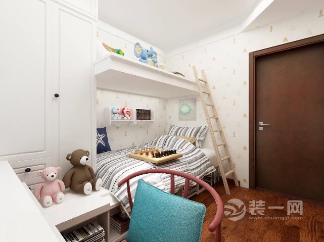 新中式风格儿童房装修设计效果图