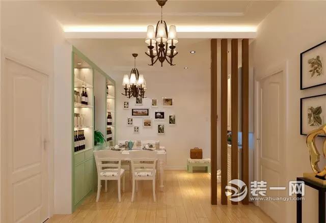 92平米现代韩式风格两居室设计装修效果图