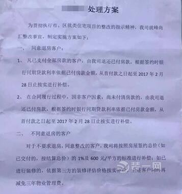 上海类住宅整治影响市场 开发商补偿方案遭到业主抵制