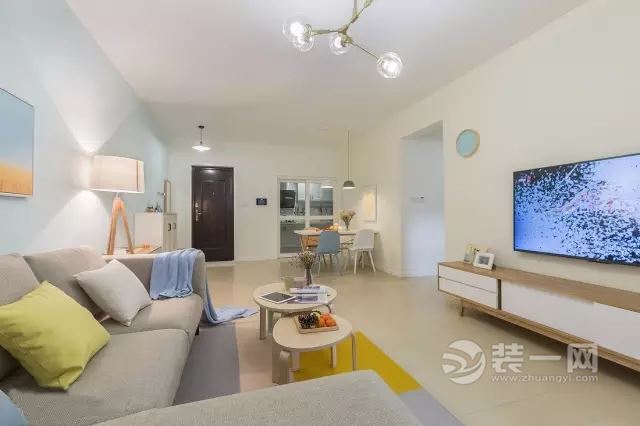  九江装饰公司分享115平现代简约三居室装修案例