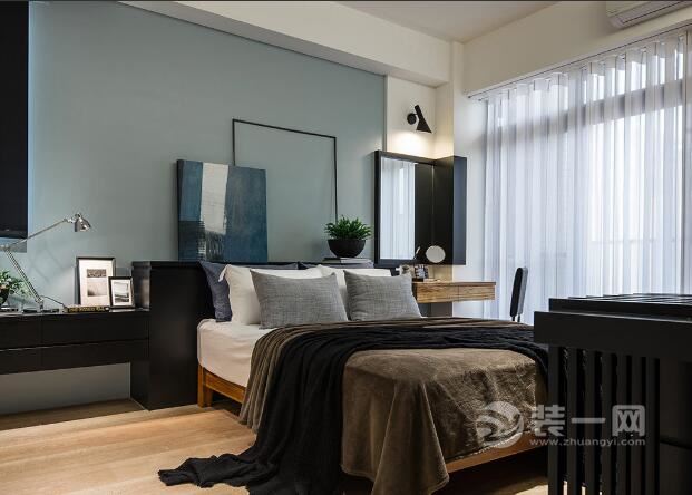 两室一厅小户型装修效果图 现代简约搭配质感黑白灰
