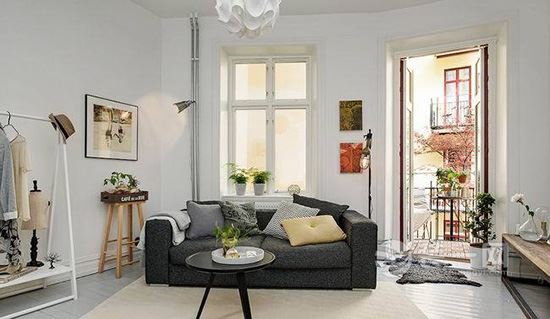 一个人的精致生活 极简北欧公寓六安装饰设计