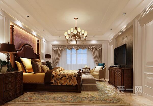 优雅欧式风格装修效果图 佛山装饰网两室两厅案例推荐