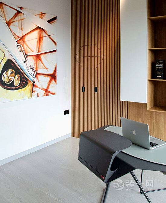 简约与艺术的融合 六安装饰开放式公寓设计