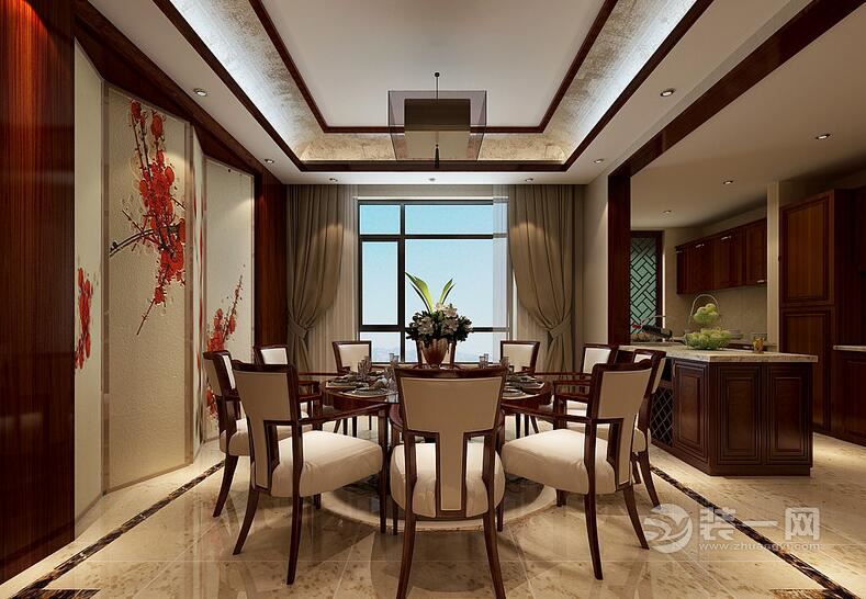 九江装饰公司分享四居室中式风格装修设计