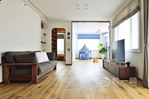 90平米日式客厅装修设计效果图