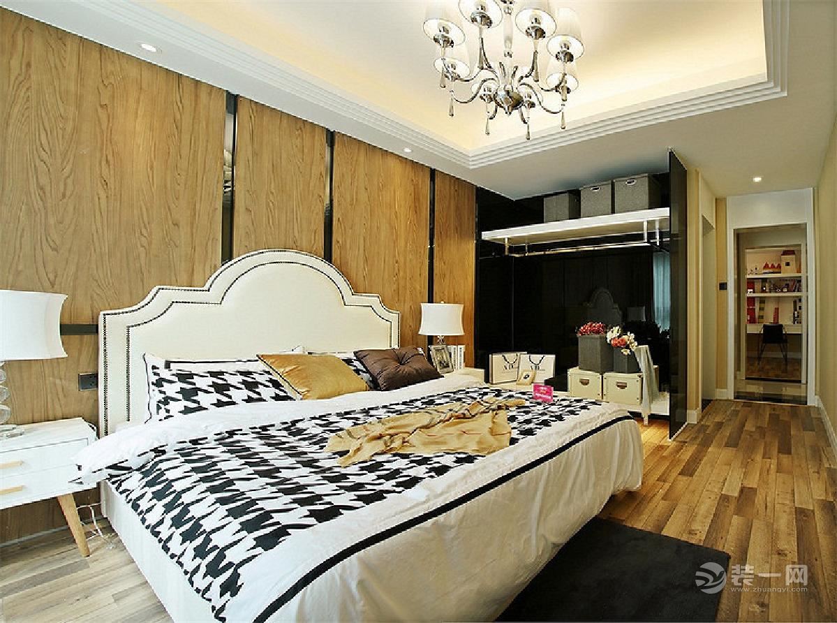 成都香山半岛105平米二居室装修 轻工业风格设计案例