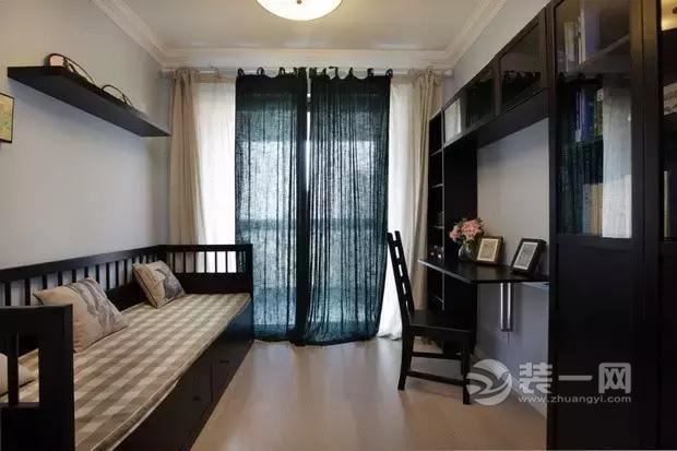 扬州装饰公司分享95平两居室美式风格改造案例