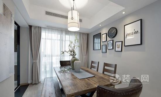 上海110平三居室装修案例