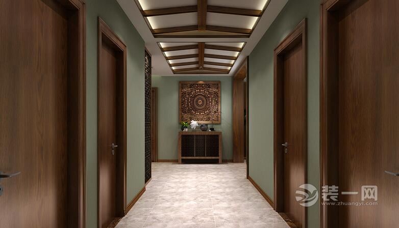 东南亚风格走廊装修设计效果图