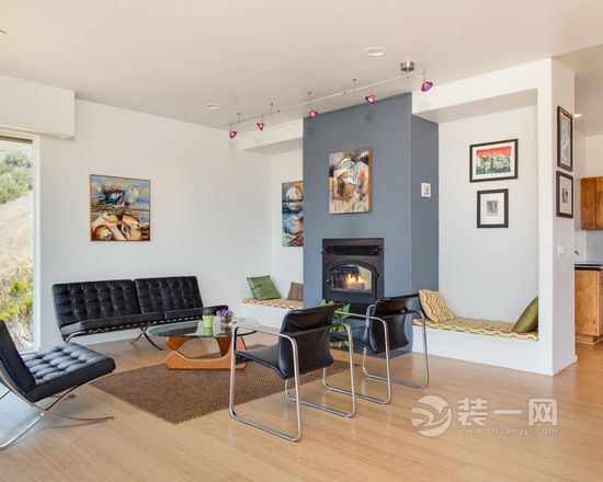 六安家装空间的视觉扩容 原木风简约客厅设计