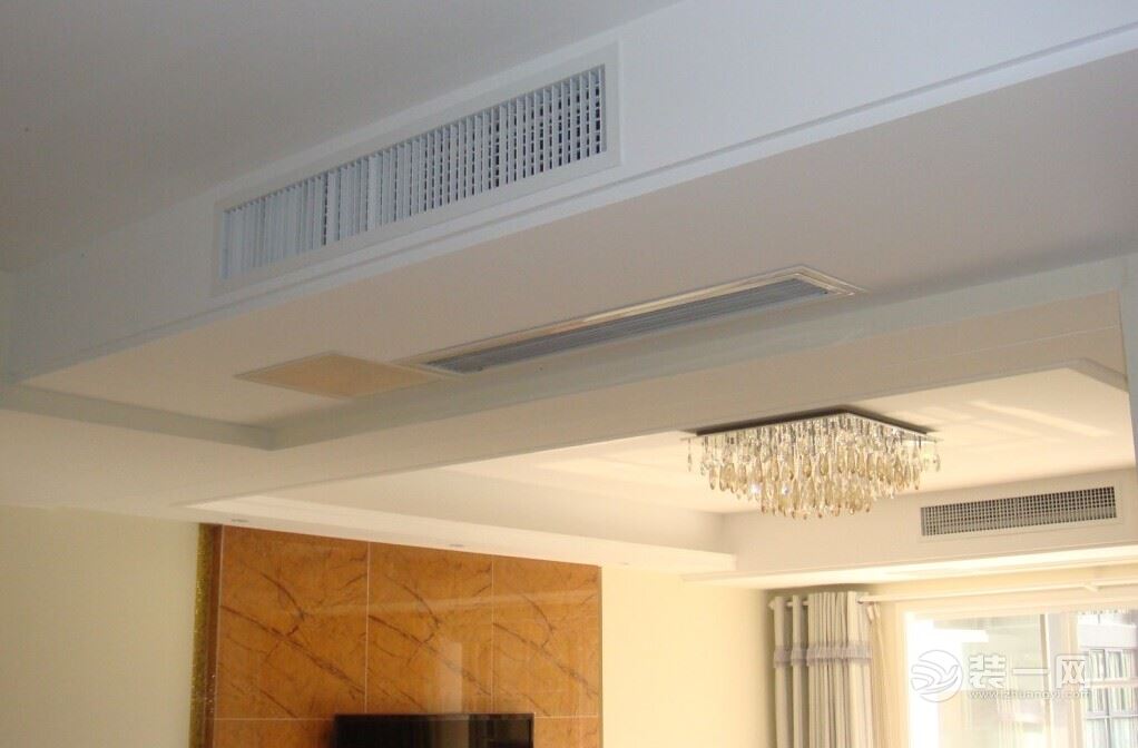 嵌入式迷你家用中央空调安装效果图