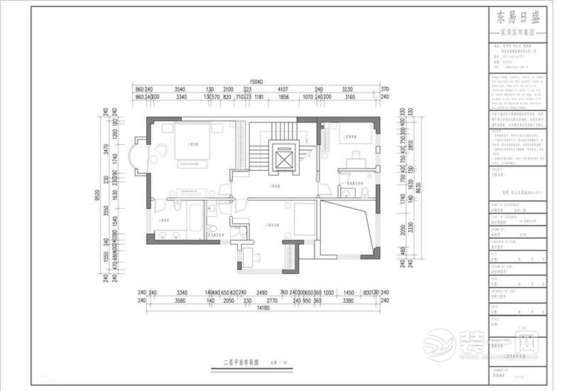 500平米六居室欧式古典装修效果图