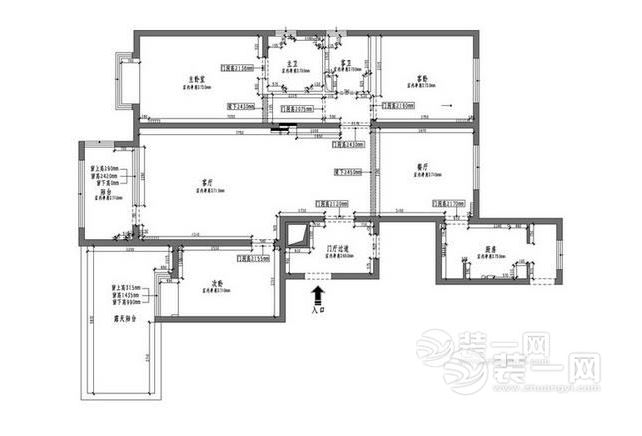 170平米装修预算15万 岳阳装修网现代简约婚房效果图