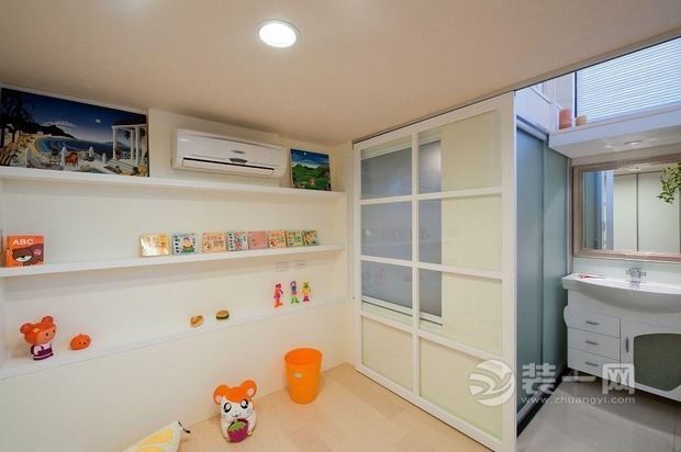 35平米超紧凑现代loft儿童房装修效果图