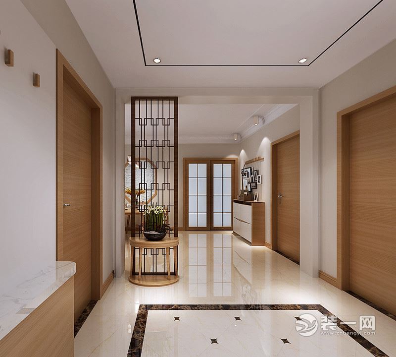 170平米现代简约风格三居室装修设计效果图