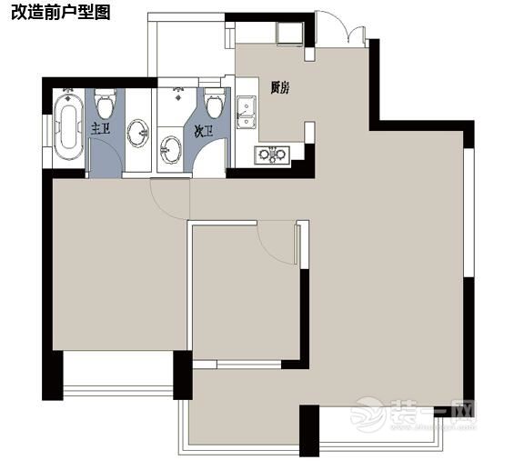 佛山装饰网推荐70平米老房翻新装修 收纳能力爆棚