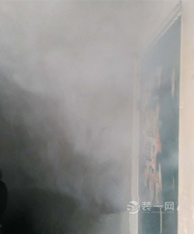 邯郸四季青二号院地下室着火
