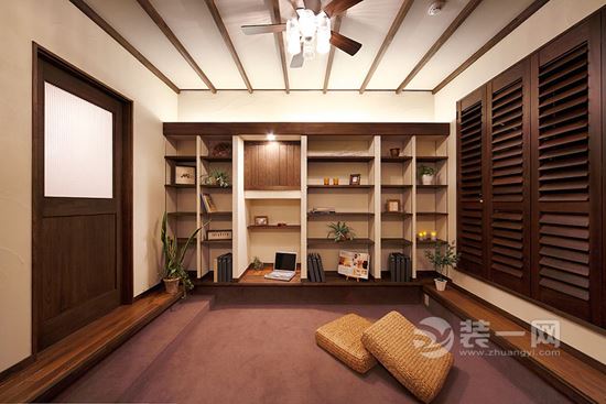 78平豪华日式风格混搭家居装修设计效果图
