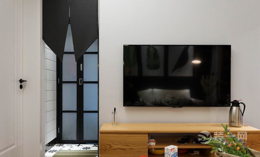 北欧风格电视墙装修效果图