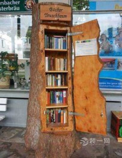 木头书架