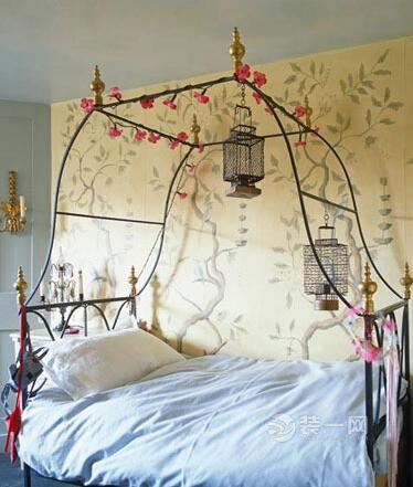 六安婚房卧室装修装饰设计 演绎浪漫情调