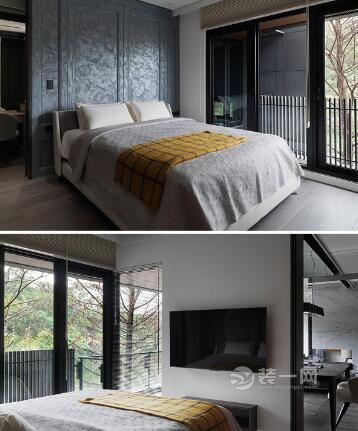 成都雅居乐花园别墅装修效果图 灰色简约质感设计案例