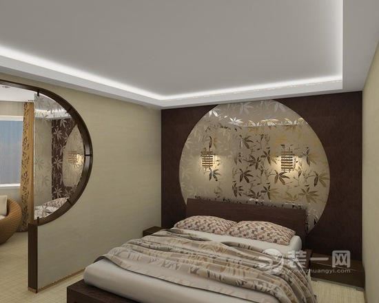 大气外观典雅内涵 六安家装中式风格卧室设计