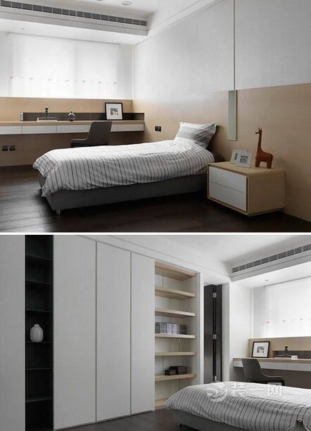 231平现代简约三居卧室装修设计效果图