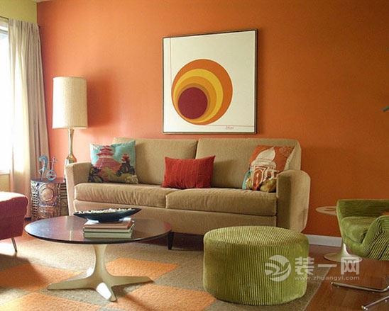 客厅色彩搭配设计效果图