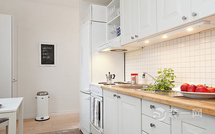 38平米一室一厅北欧风格厨房装修效果图