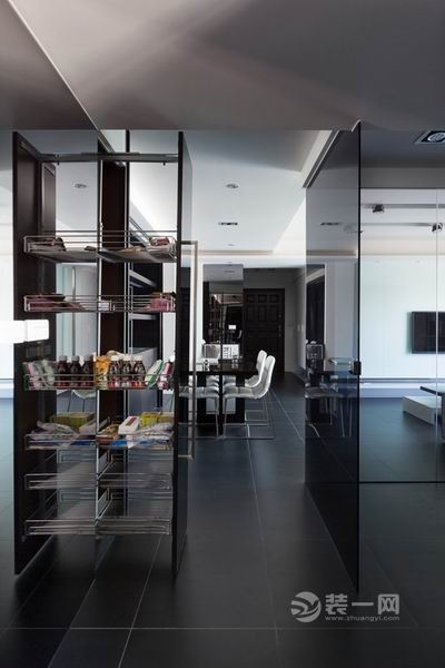 六安装饰黑与白搭配现代简约质感家居设计