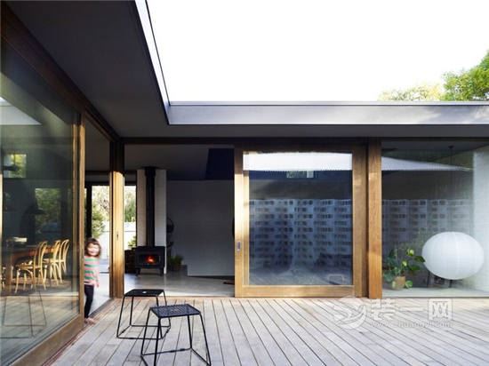 静谧禅意通透六安别墅 木质元素工业风装修设计