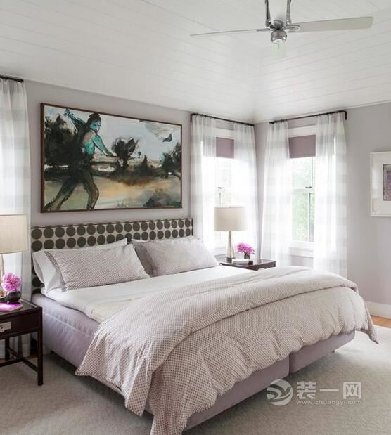 极简风格卧室装修效果图 广州装饰公司卧室装修设计推荐