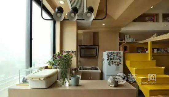 4万打造蜗居超强收纳空间 35㎡小户型单身公寓效果图
