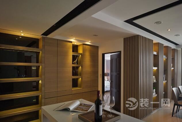 开放式设计 哈尔滨文汇家园115平米两室两厅装修图