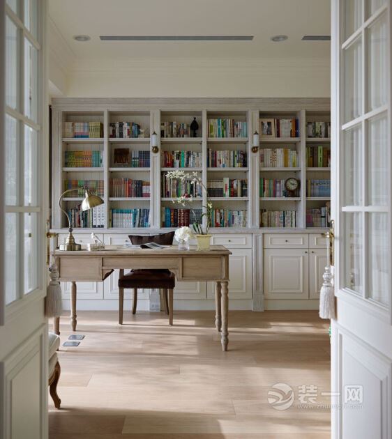 100平米新古典风格两居室书房装修效果图