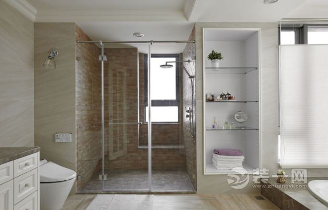 100平米新古典风格两居室卫生间装修效果图