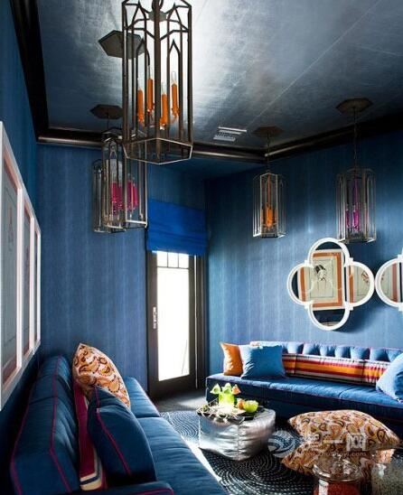 情迷摩洛哥风格六安家装装修客厅领域设计