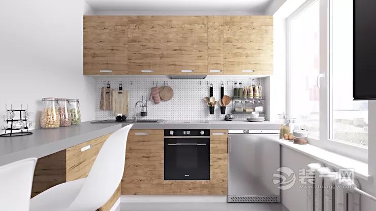 木质厨房装修设计效果图