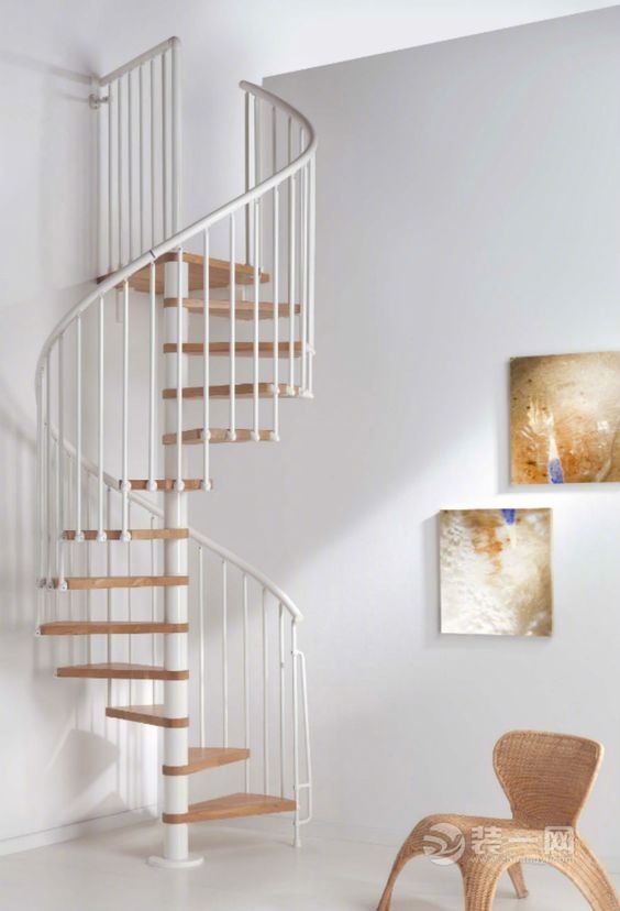 告别无聊与平庸 9款艺术感客厅楼梯装修效果图欣赏