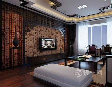 客厅颜值大提升 天津装修网分享11个电视背景墙方案