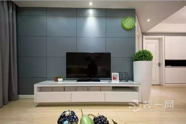 现代风格电视背景墙装修效果图
