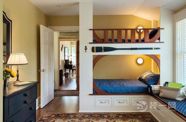 儿童房高低床实用吗 常见的尺寸和装修效果图欣赏